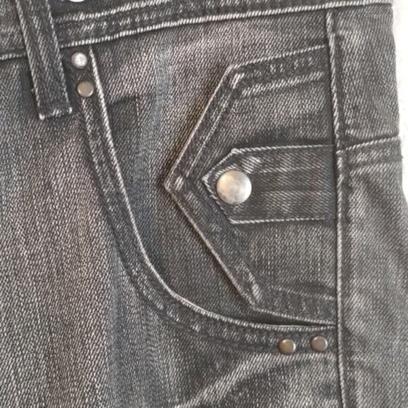 Jean de Art Grey Wash Straight Wide Leg Japanese Streetwear Jeans XL (34/35) - Picture 4 of 9